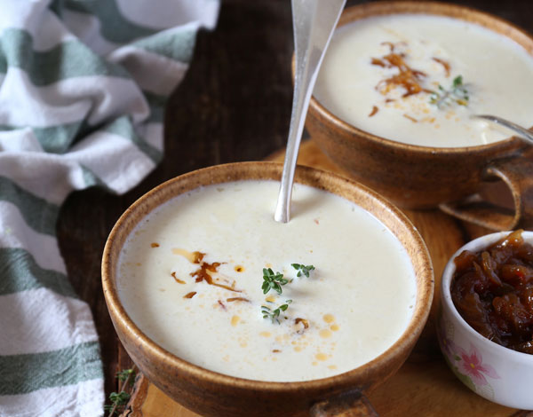 Creamy Roasted Onion Soup