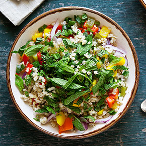 Sweet and Spicy Rice Salad